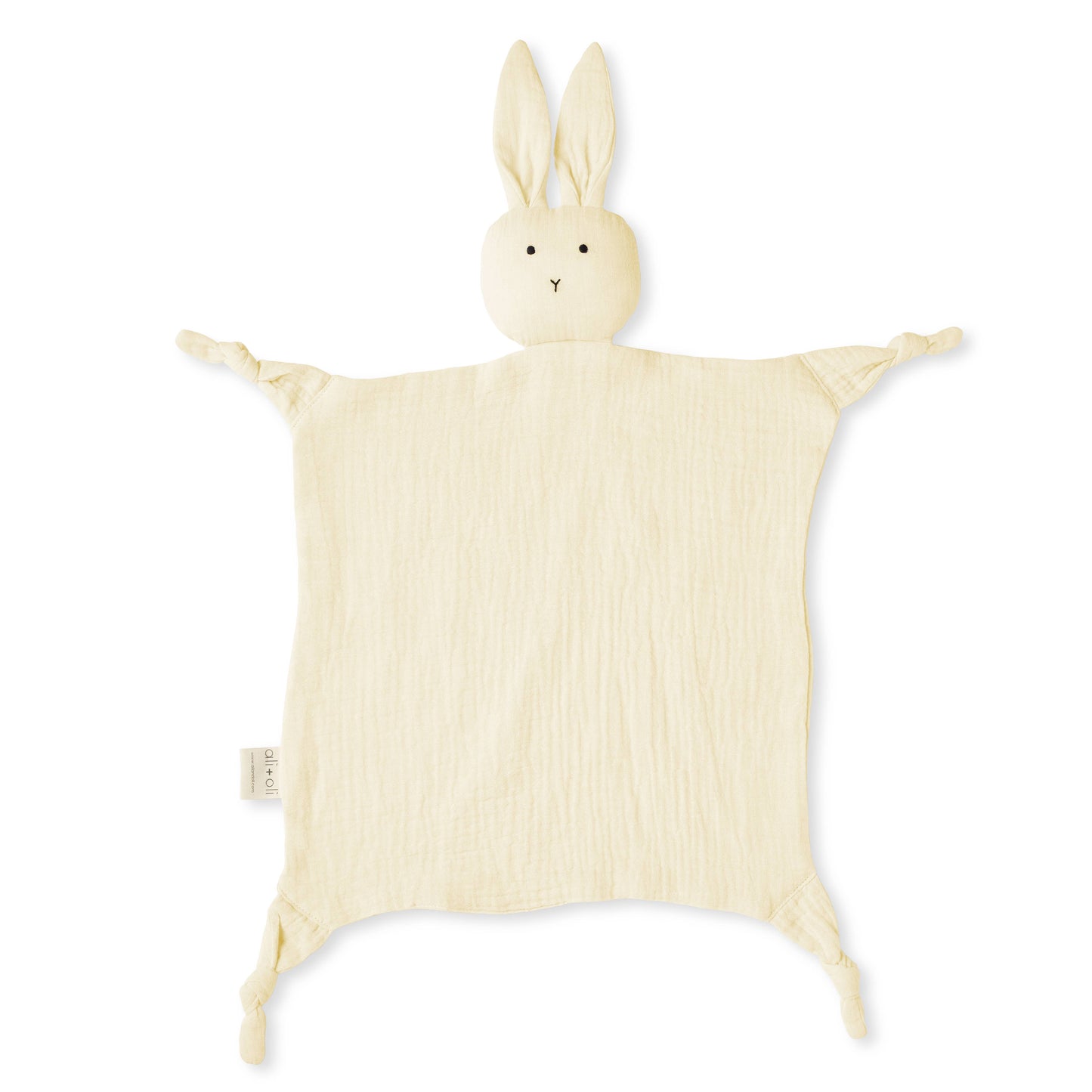 Soft Muslin Cotton Cuddle Bunny Security Blanket