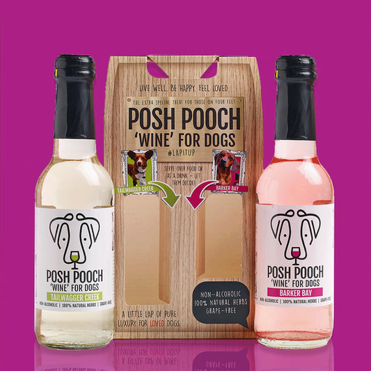 Posh Pooch Dog Non-Alcoholic Wine Duo Pack