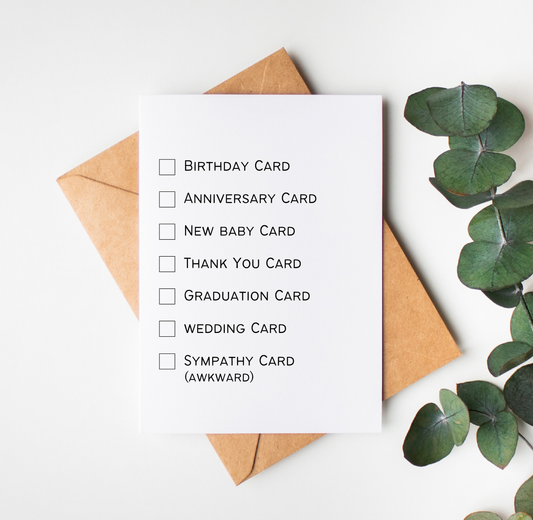 Checklist All Occasion Greeting Card
