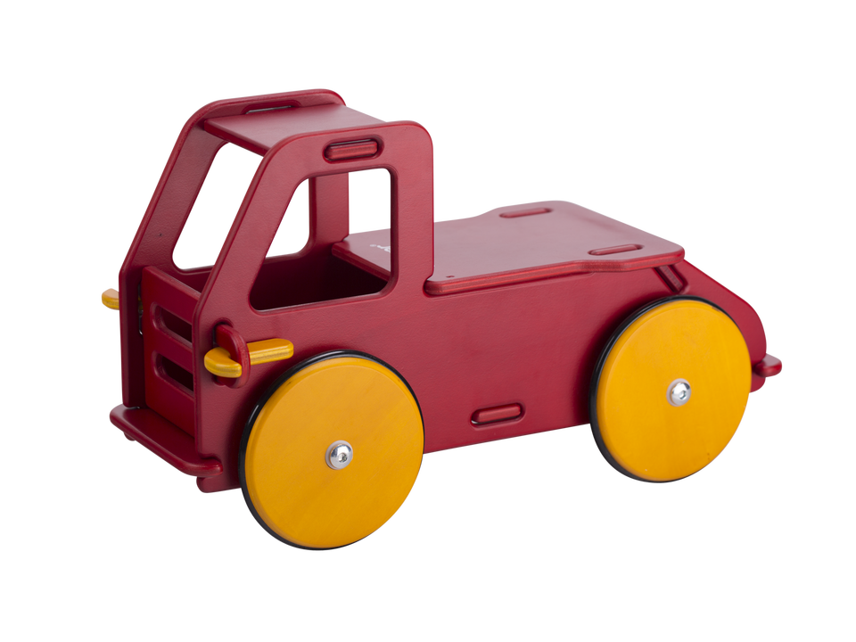 Miniature Ride-On Truck: Red