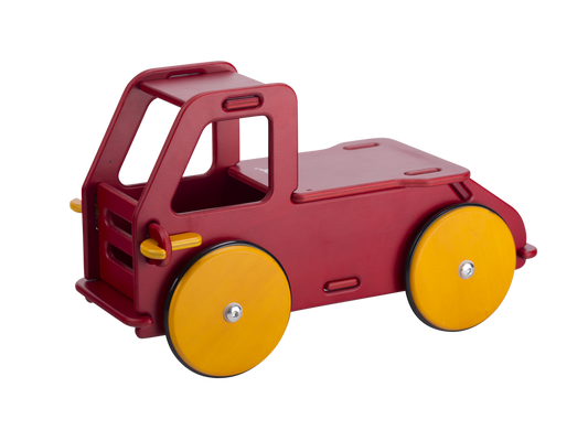 Miniature Ride-On Truck: Red