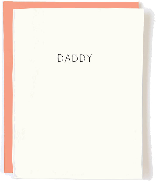 Daddy: Father's Day Card