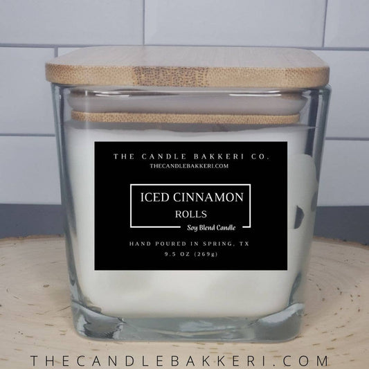 Iced Cinnamon Rolls Scented Candle