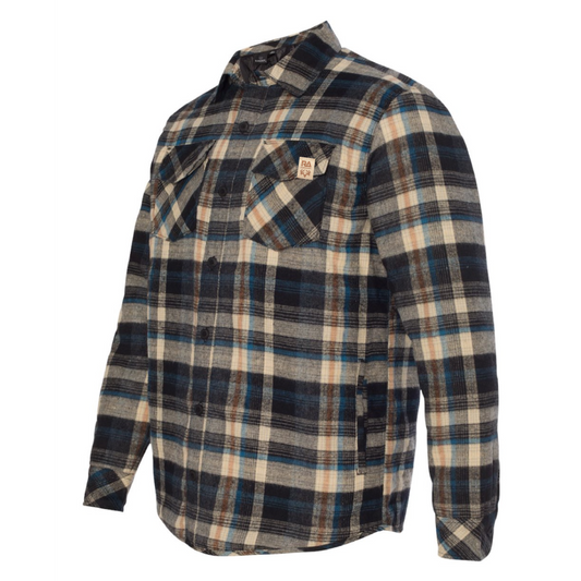 Dutton Quilted Flannel Shirt Jacket