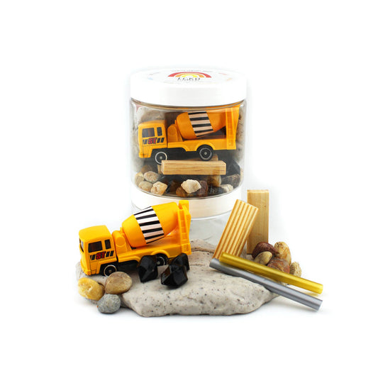 Construction Play Dough-To-Go Kit