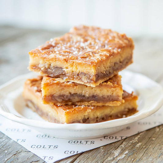 Salted Caramel Gooey Butter Bites