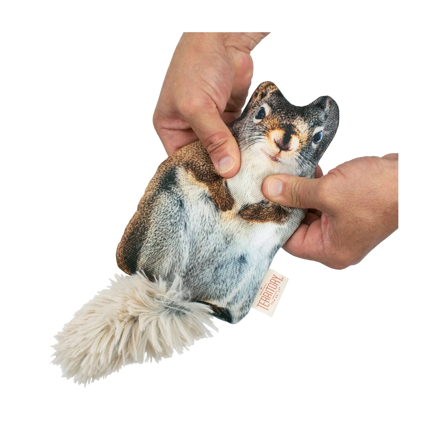 Floppy Squirrel Dog Toy
