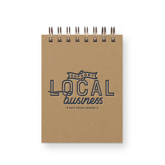 Support Local Business Mini Jotter Notebook