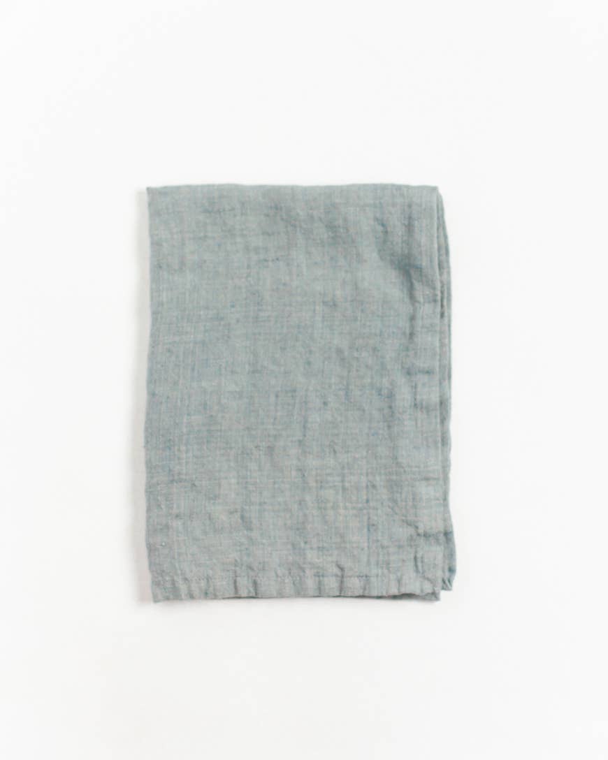 Stone Washed Linen Tea Towel