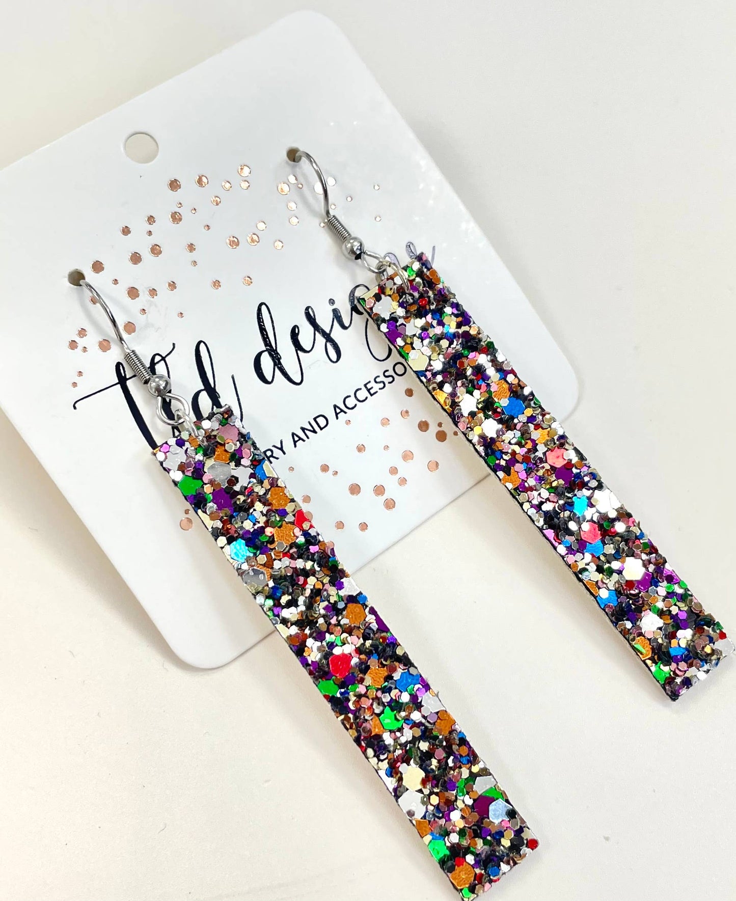 Glitter Sticks Earrings