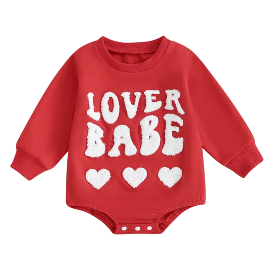 Red Lover Babe Bodysuit