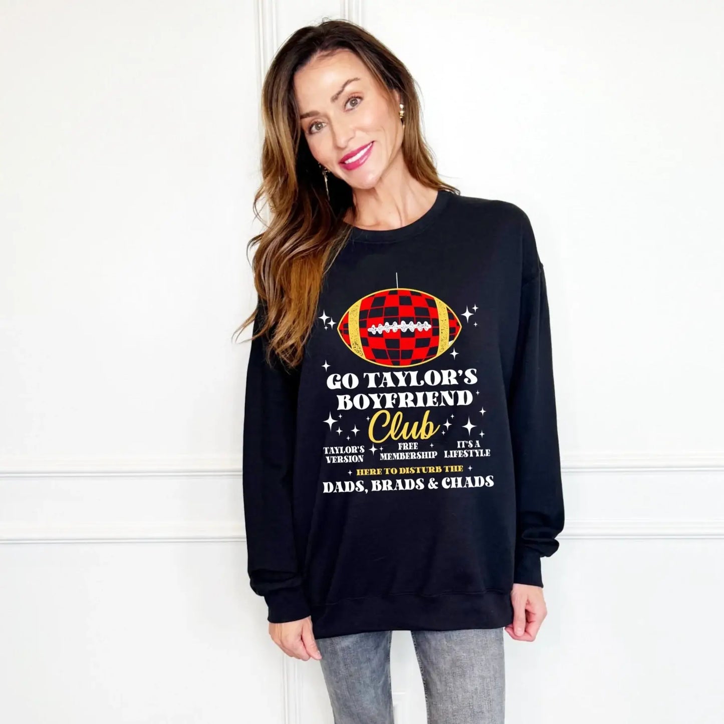 Go Taylor's Boyfriend Club Sweatshirt