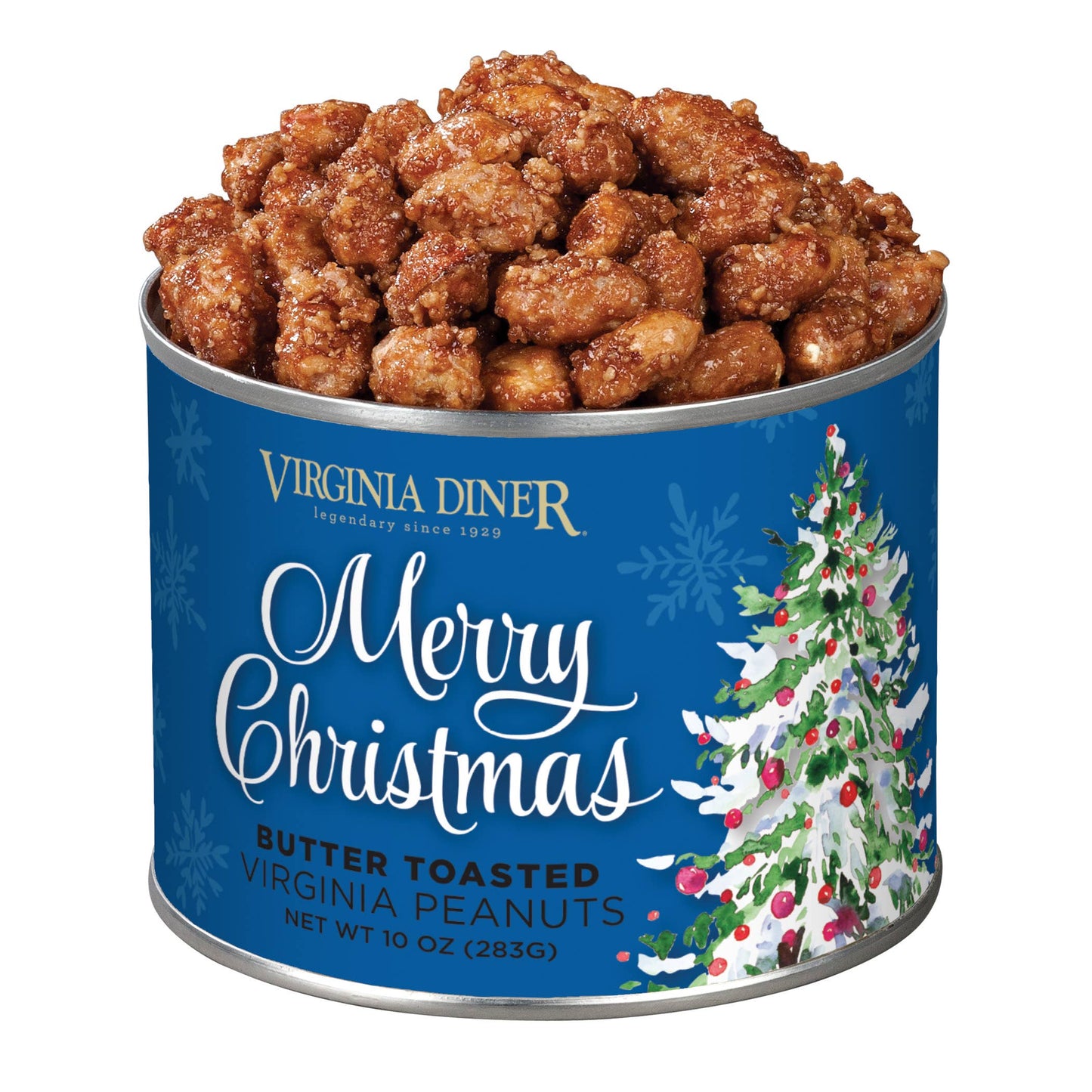 Merry Christmas 10oz Butter Toasted Peanuts