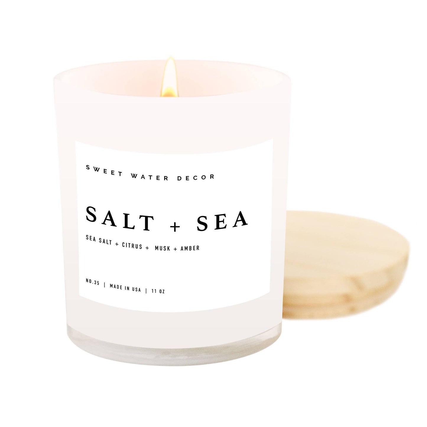 Salt + Sea Soy Candle: 11oz