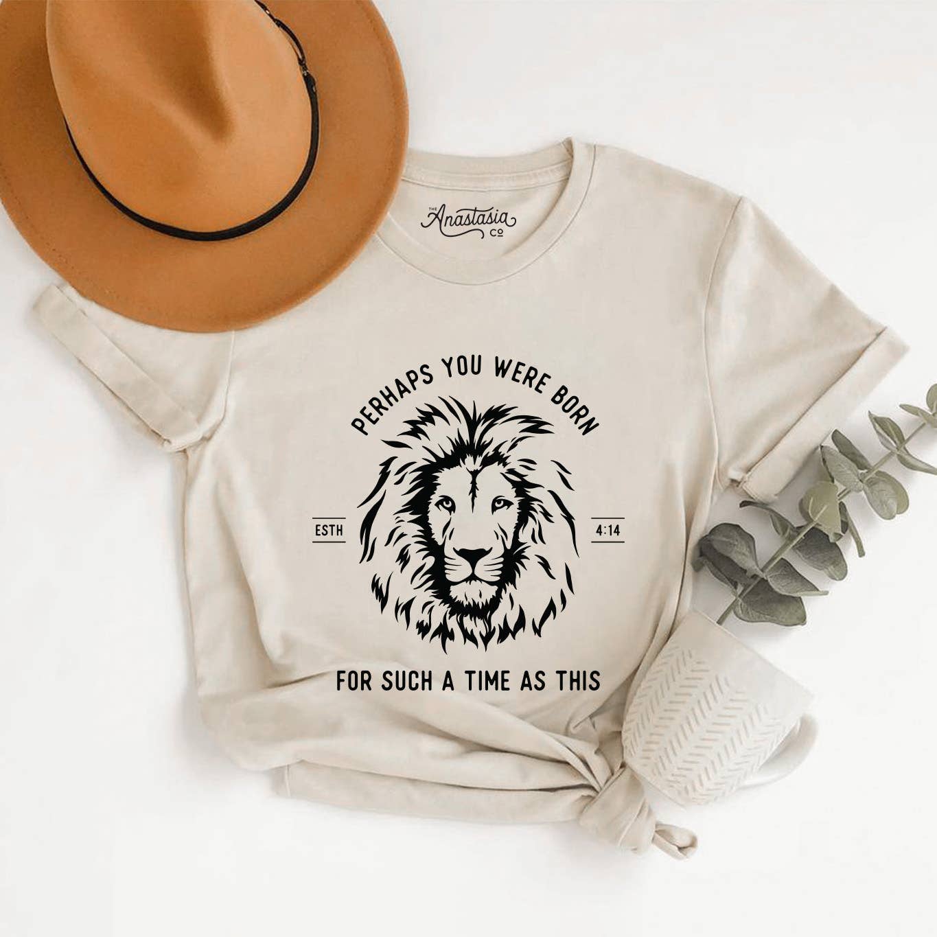 For Such a Time as This Esther Lion Graphic Tee