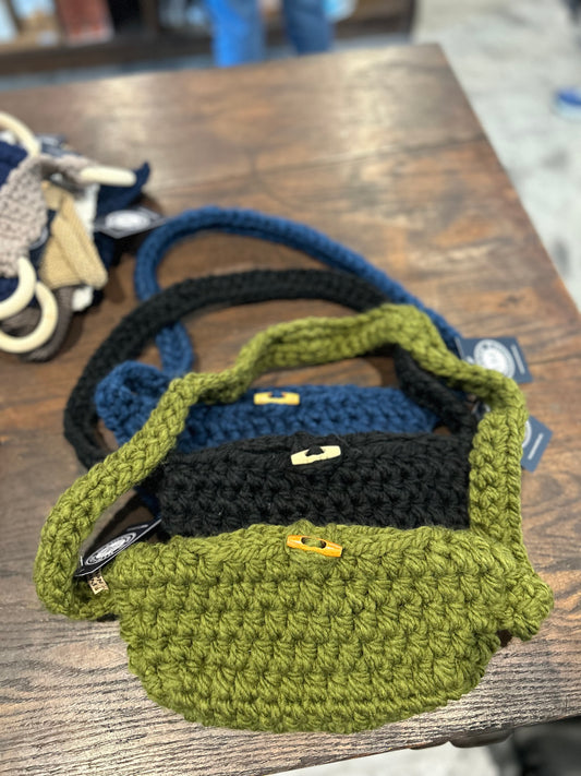 Knitted Cross Body Bag